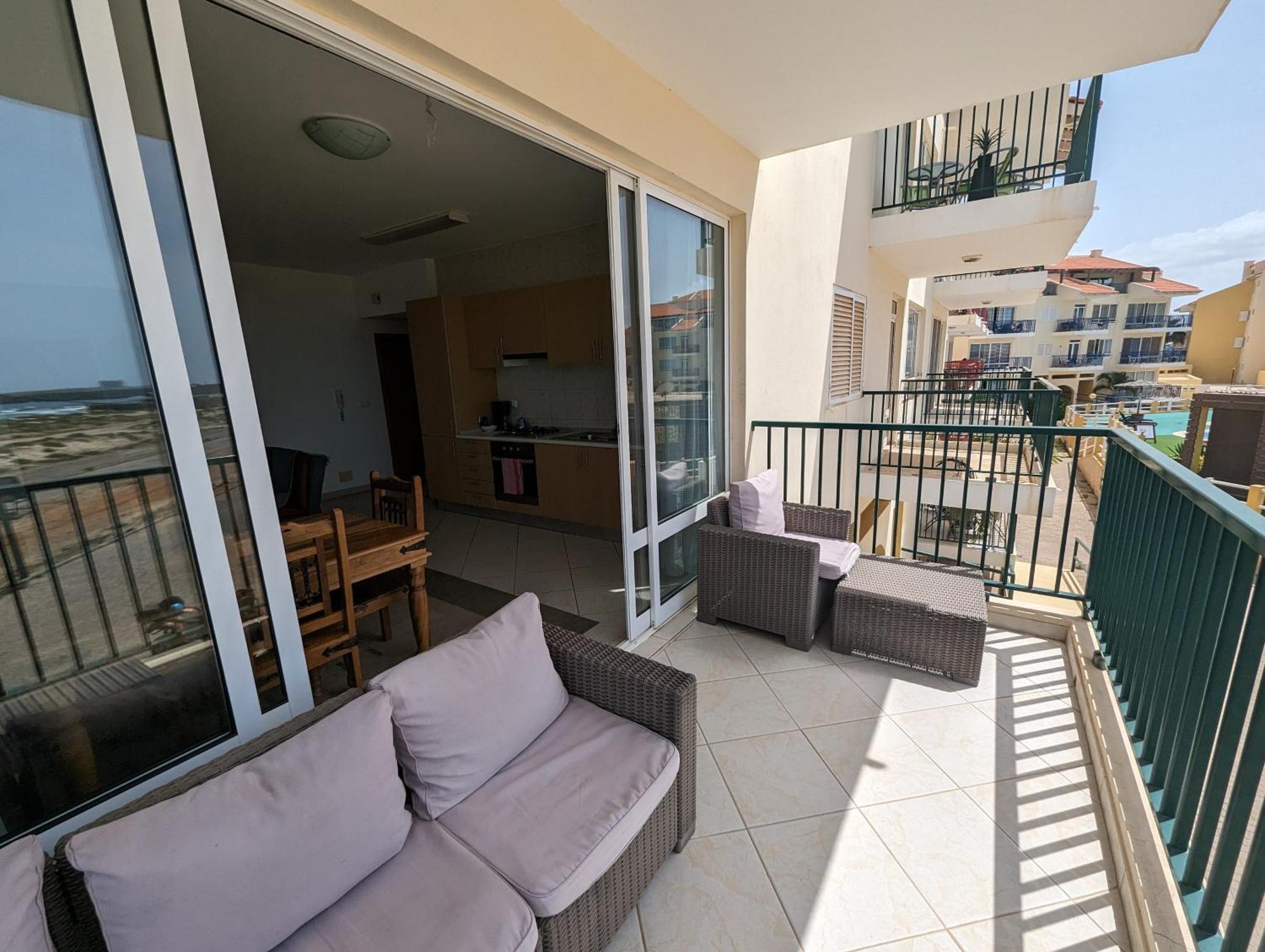 Vila Cabral 2 Apartments - Ac Sal Rei Bagian luar foto