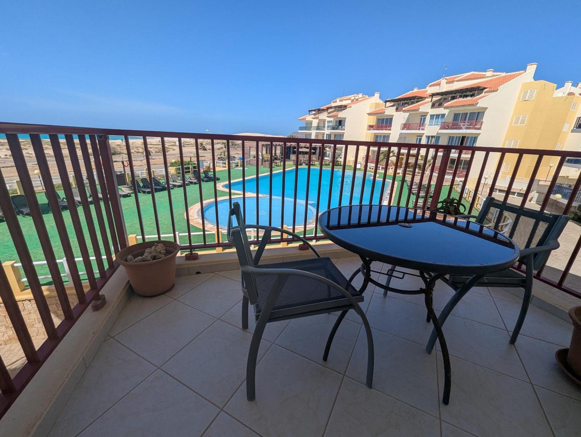 Vila Cabral 2 Apartments - Ac Sal Rei Bagian luar foto